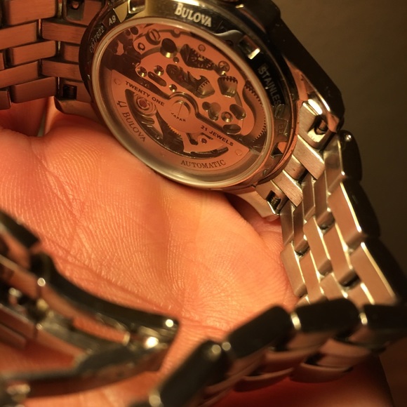 Bulova hearts & 44 diamond automatic watch - Picture 3 of 7